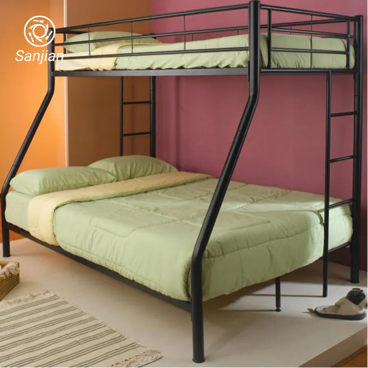 Free Sample Bedroom Furniture Adult Steel Iron Metal Bunk Bed Prices