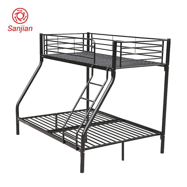 Free Sample Bedroom Furniture Adult Steel Iron Metal Bunk Bed Prices