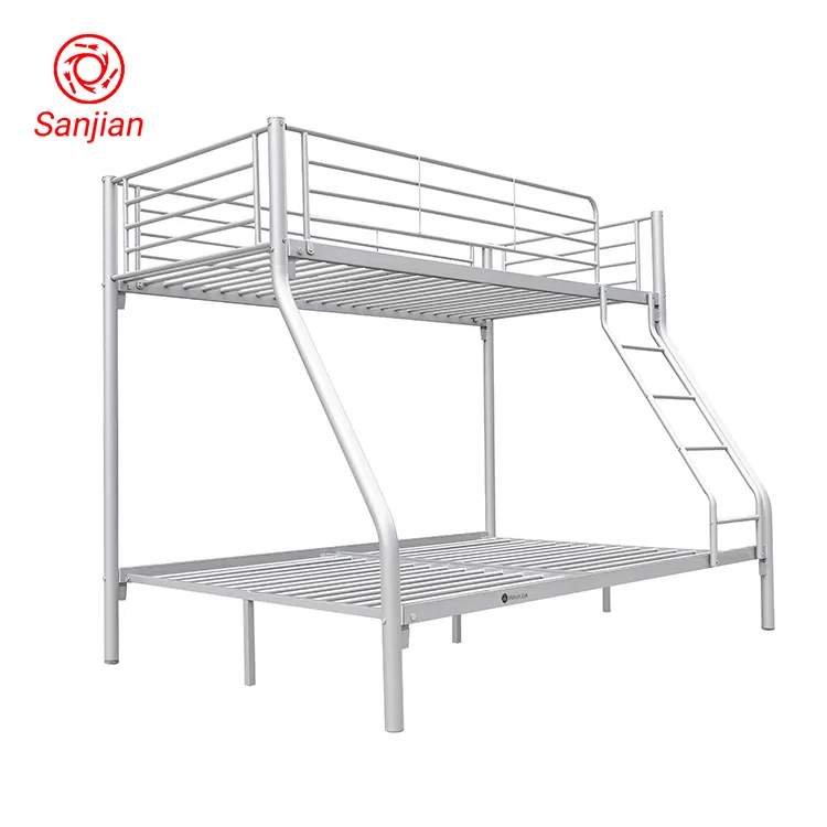 Free Sample Bedroom Furniture Adult Steel Iron Metal Bunk Bed Prices