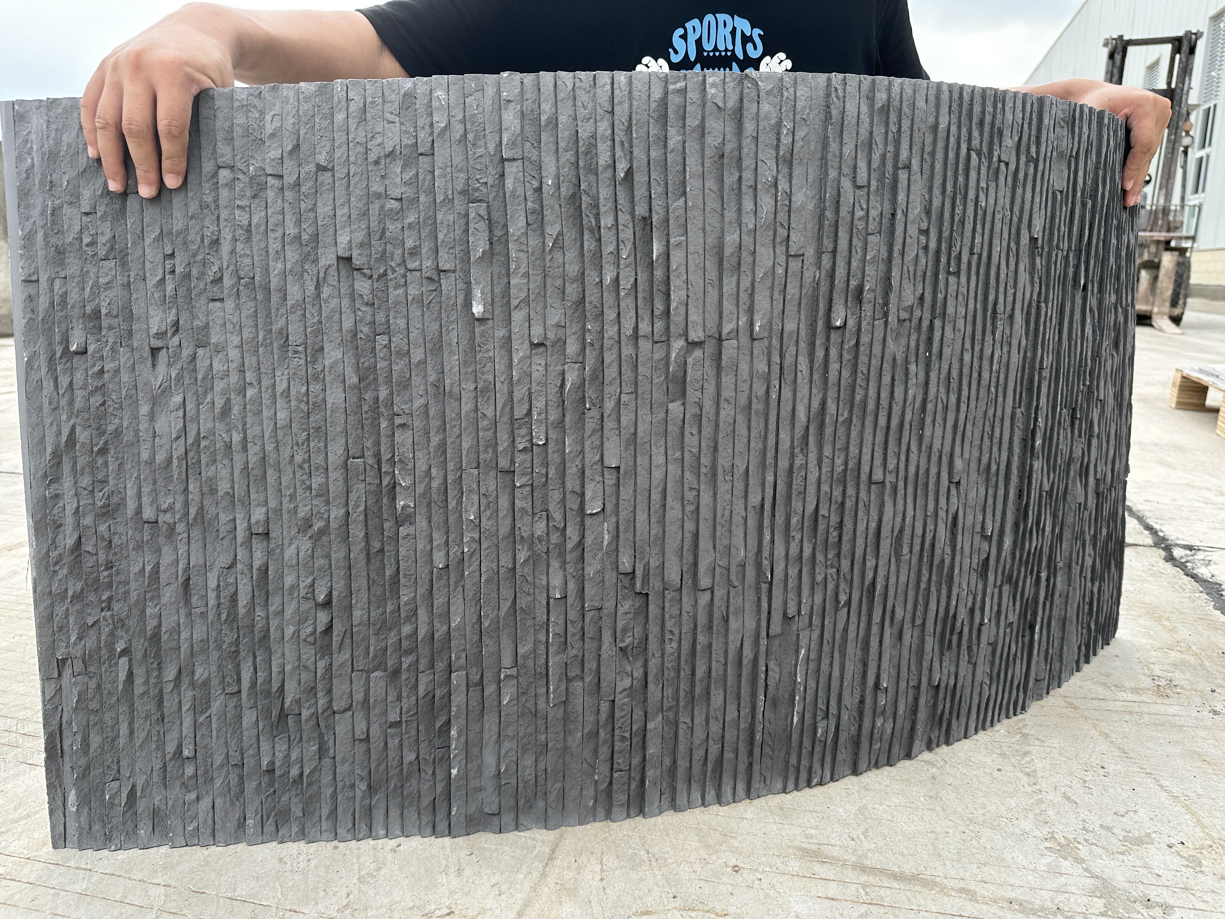 MCM Flexible Stone Soft Natural Veneer Sheet Exterior Interior Wall Panel