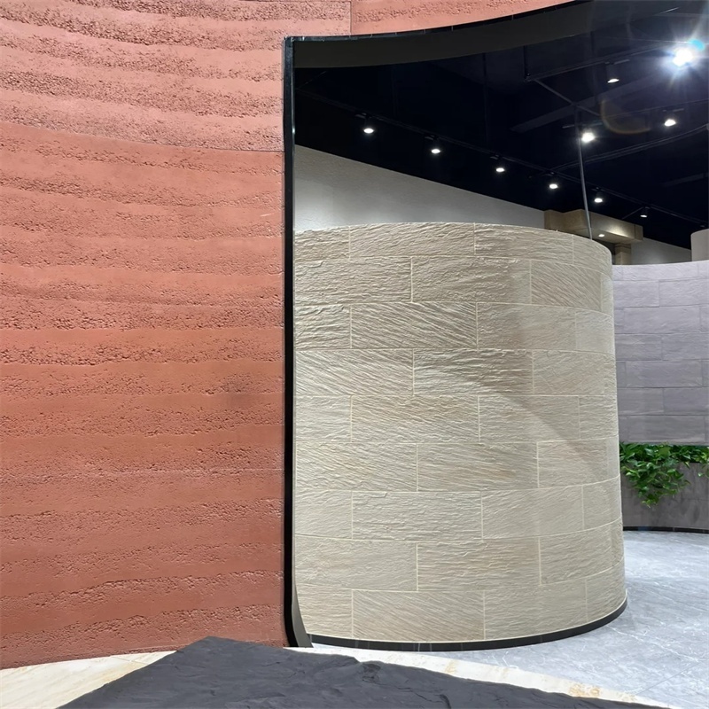 Flexible Stone Veneer For Exterior And Interior Wall Or Ceiling