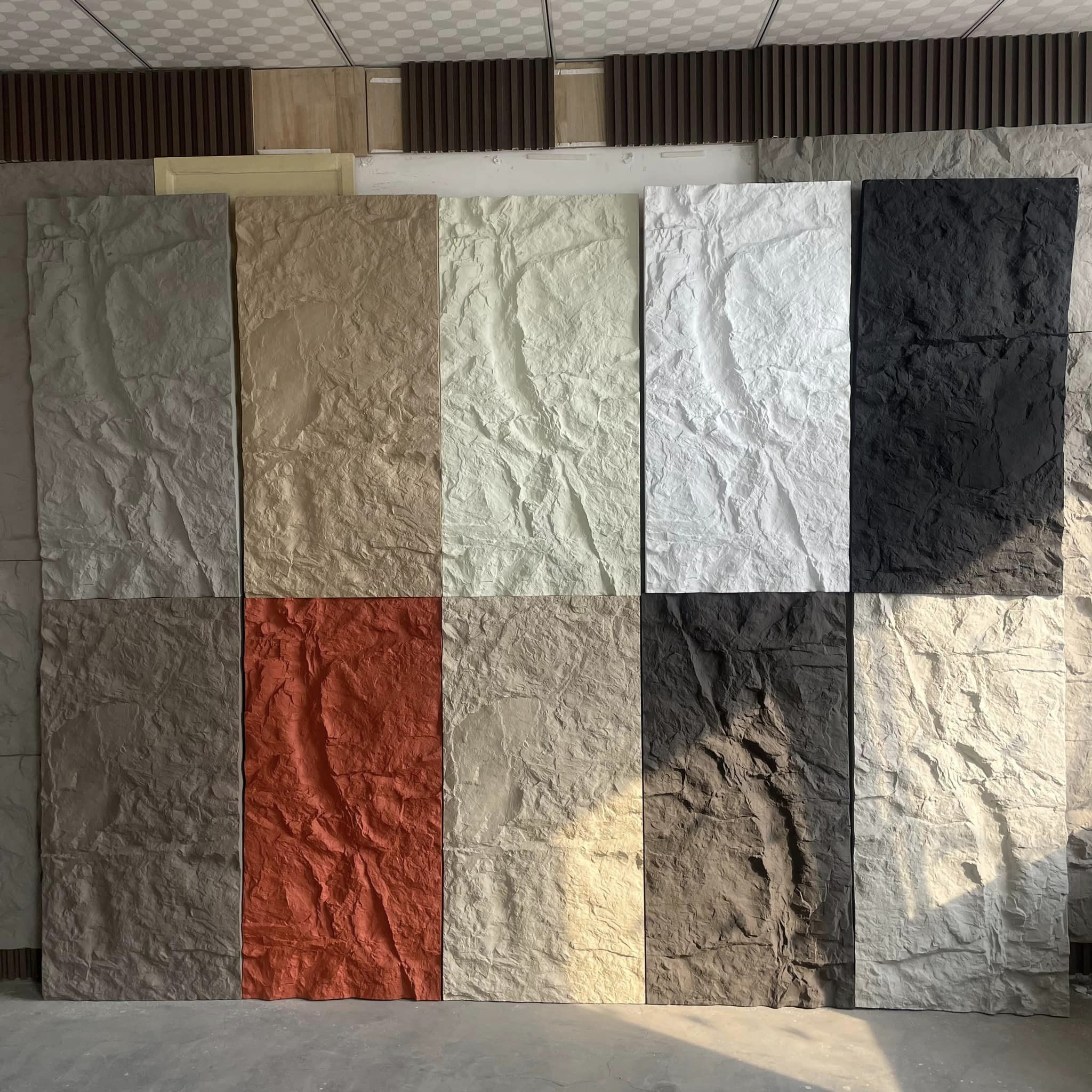 Faux PU Stone Polyurethane Foam Wall Panel Cladding