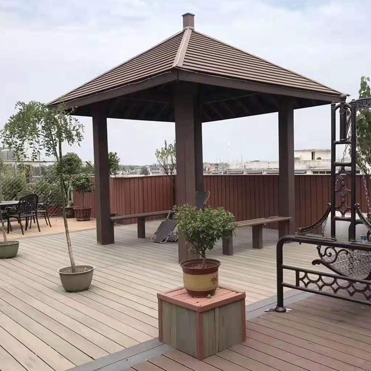 WPC Waterproof PVC Floor Deck Hardwood Flooring PVC Decking Outdoor Decking WPC Floor