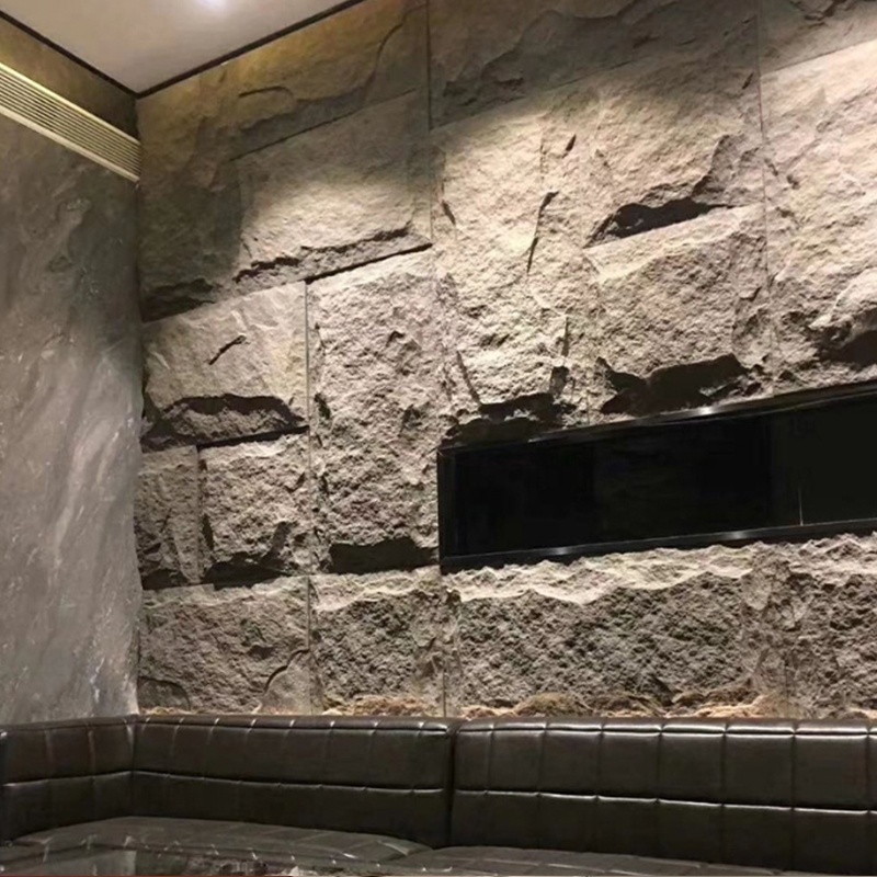 Machine Faux Pillar Panel Column Wraps Pu Wall Panels Stone