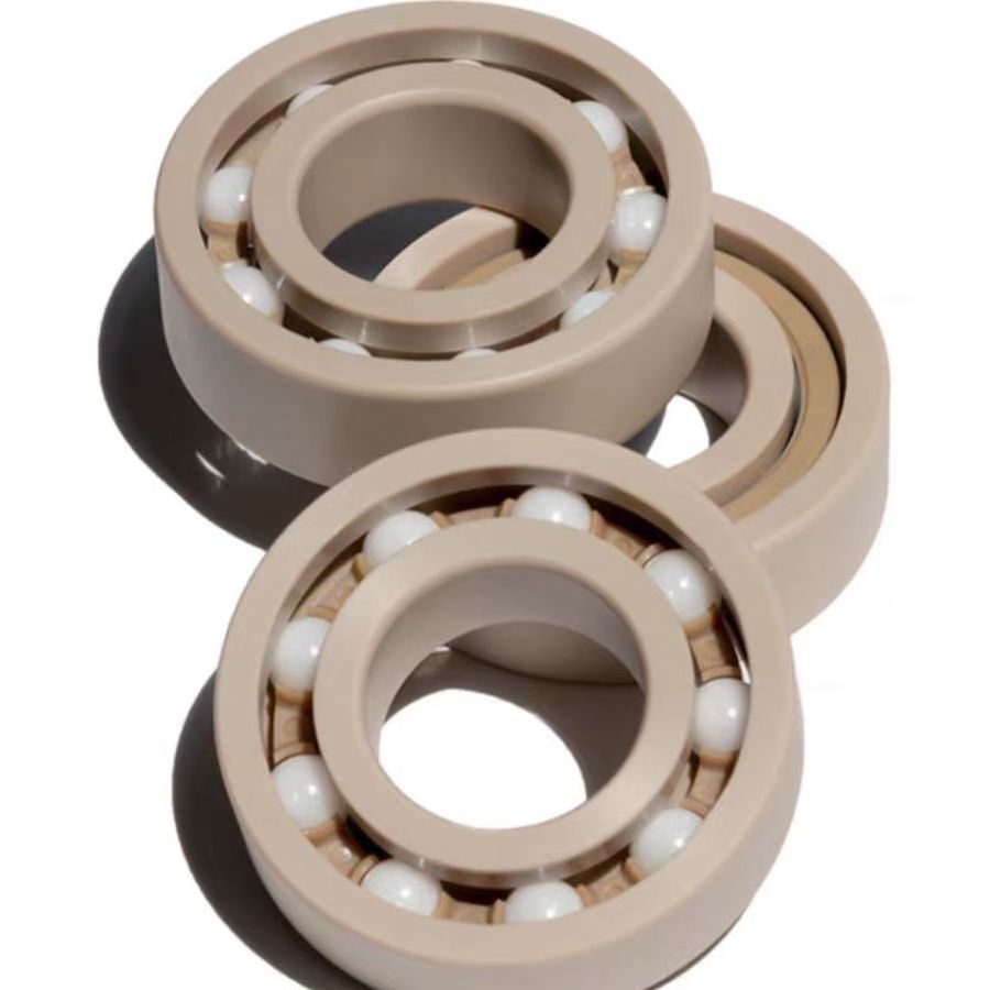 Hot sale no noise plastic 626   plastic rubber coated bearing 626 ZZ 2RS