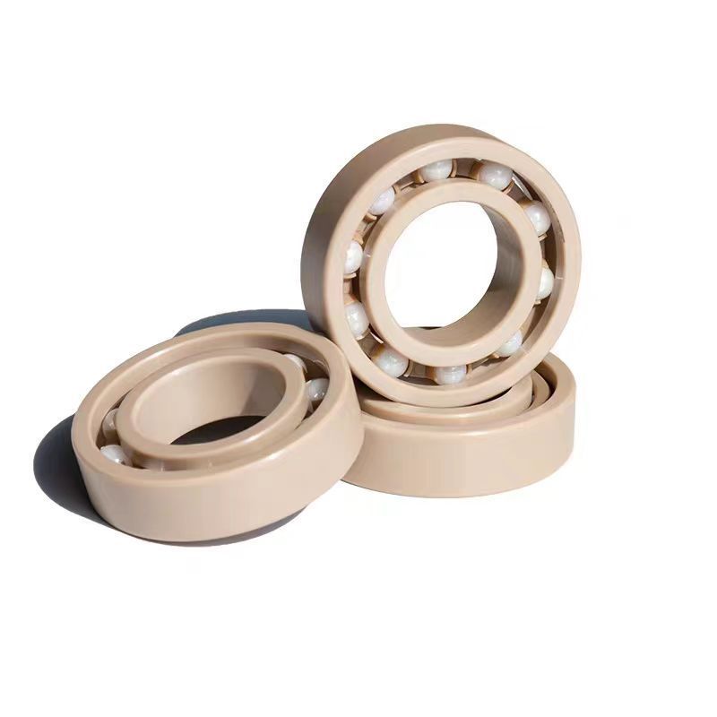 Hot sale no noise plastic 626   plastic rubber coated bearing 626 ZZ 2RS