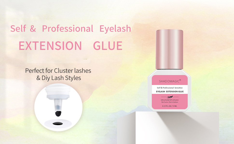 3S eyelash glue waterproof eyelash grafting glue no burn clear hypoallergenic eyelash extension glue