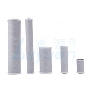 5/10/20 inch cto carbon block water filter cartridge  for purify water and house water with 5 10 25 micron