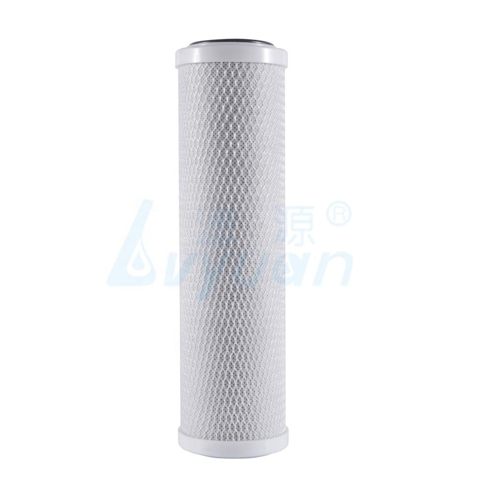 5/10/20 inch cto carbon block water filter cartridge  for purify water and house water with 5 10 25 micron