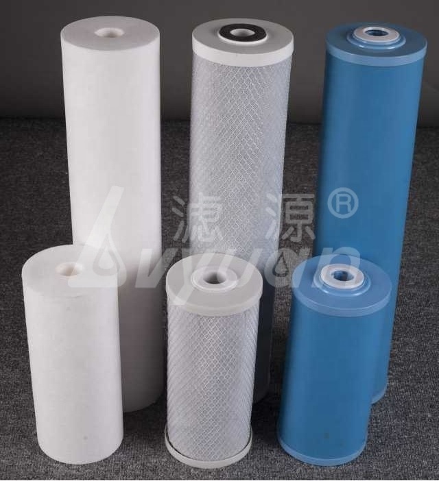 5/10/20 inch cto carbon block water filter cartridge  for purify water and house water with 5 10 25 micron