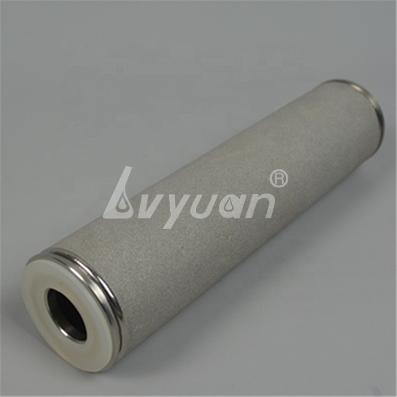 Reusable 0.2/0.45/1/5/10 micron Sintered Stainless Steel SS 316L Powder Filter Cartridge