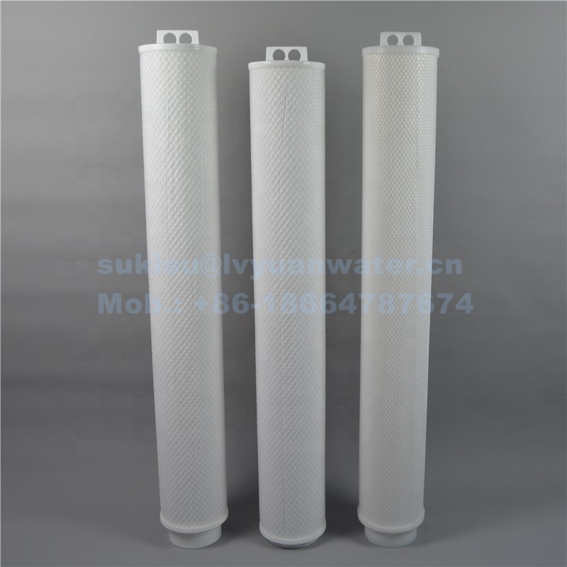 Industrial large flux cartridges Pleated Cartridge Filter High Flow Filter Cartridge for R.O sea water purification system