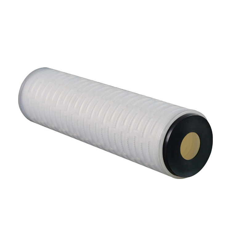 Good price  022 0.45 0.5 Micron 10 20 inch PP pleated Filter Cartridge Sterile filtration bacterial interception filter