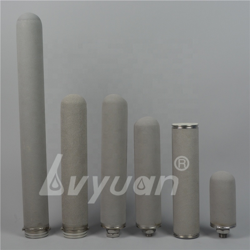 Manufacturer Customized Porous Plastic/metal/Stainless Steel/Titanium/Ceramic/Activated Carbon tube Sintered Filter Cartridge