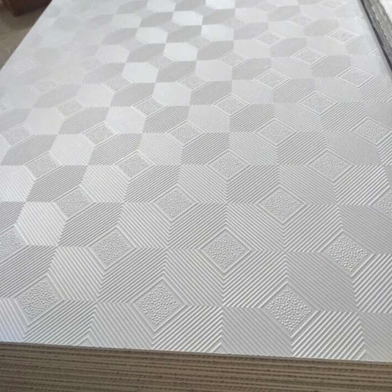 603*603mm hot sale pvc hanger brick /gypsum ceiling tiles with grid used for interior decoration materials