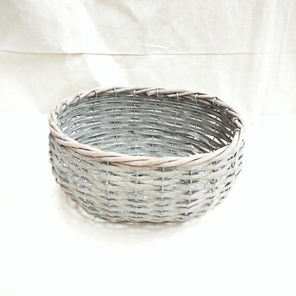 straw storage bin with handle wholesale hand woven wholesale new laundry basket 2024  rattan planter flower basket pots