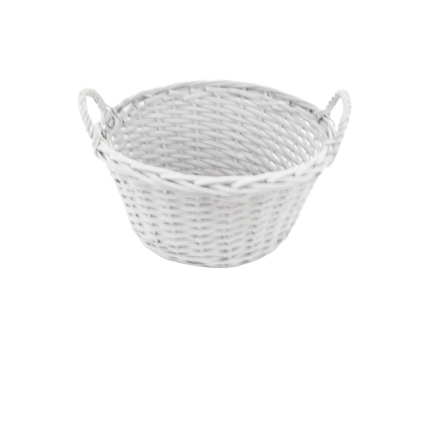 Eco-Friendly Bamboo Rattan Wicker Decorative Cheap Cane Storage Basket For Gift Hampers Kitchen Brown  Potato Storage Basket