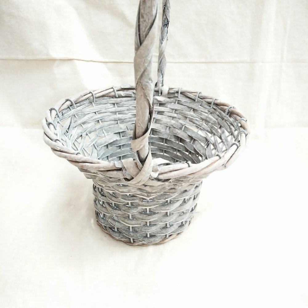 straw storage bin with handle wholesale hand woven wholesale new laundry basket 2024  rattan planter flower basket pots