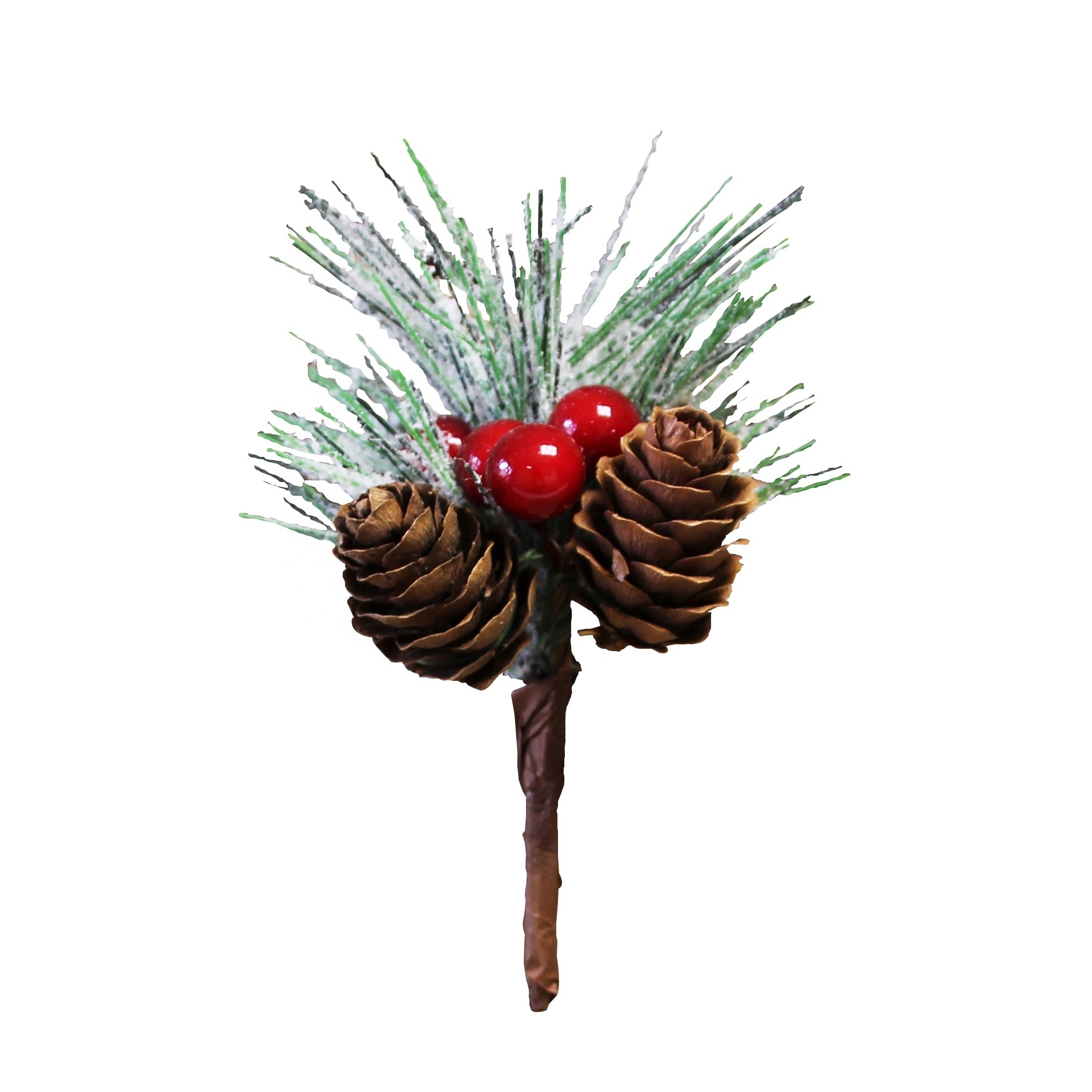 Christmas Decorations Artificial pinecone berries Christmas gift box Decorations Christmas snow spray  needle accessories