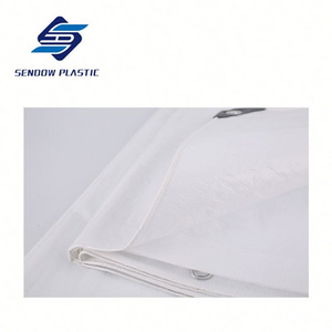 Strength Waterproof PE Tarpaulins Sample Available Korea Other Fabric Waterproof Heavy Duty Fabric Width 100" Woven Coating