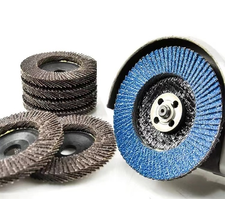 Flap Disc Suppliers Coated Aluminium Abrasive Disc Wheel Fiberglass Backing T27 Flat for Metal Wood Steel 4 5 7 inch 100 115 125