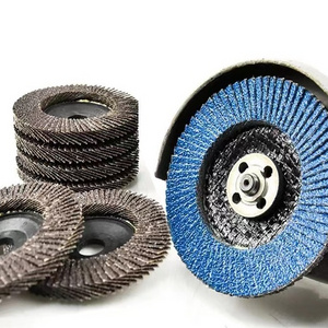 Flap Disc Suppliers Coated Aluminium Abrasive Disc Wheel Fiberglass Backing T27 Flat for Metal Wood Steel 4 5 7 inch 100 115 125