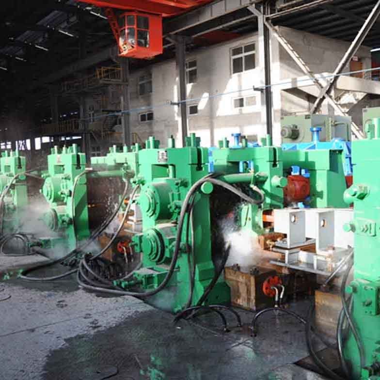 1-2T, 3-5TPH Small Output Rolling Steel Mill Machine For Rebar/Bar Production