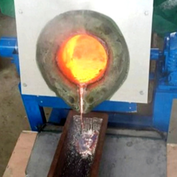 IGBT 10/20/50/100/150kg Gold silver zinc copper brass aluminum iron steel Small electric induction melting industrial furnace