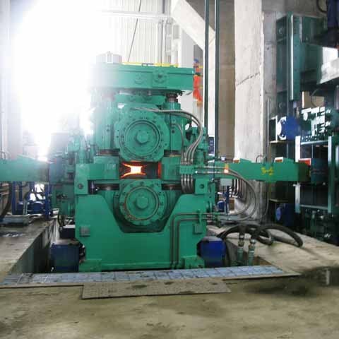 1-2T, 3-5TPH Small Output Rolling Steel Mill Machine For Rebar/Bar Production