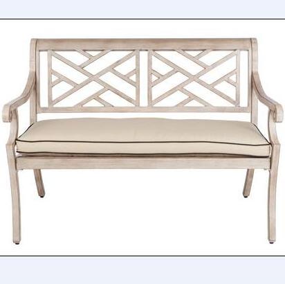 Aluminum outdoor garden set bench used in garden and park