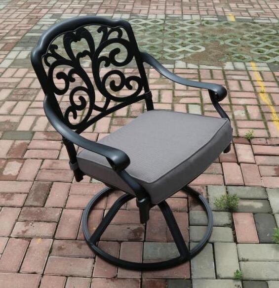 cast aluminum patio dining set outdoor metal furniture