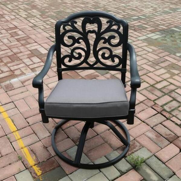 cast aluminum patio dining set outdoor metal furniture