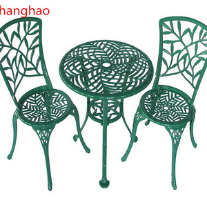 High Quality Outdoor Patio Furniture 3PCS Cast Aluminum dining set