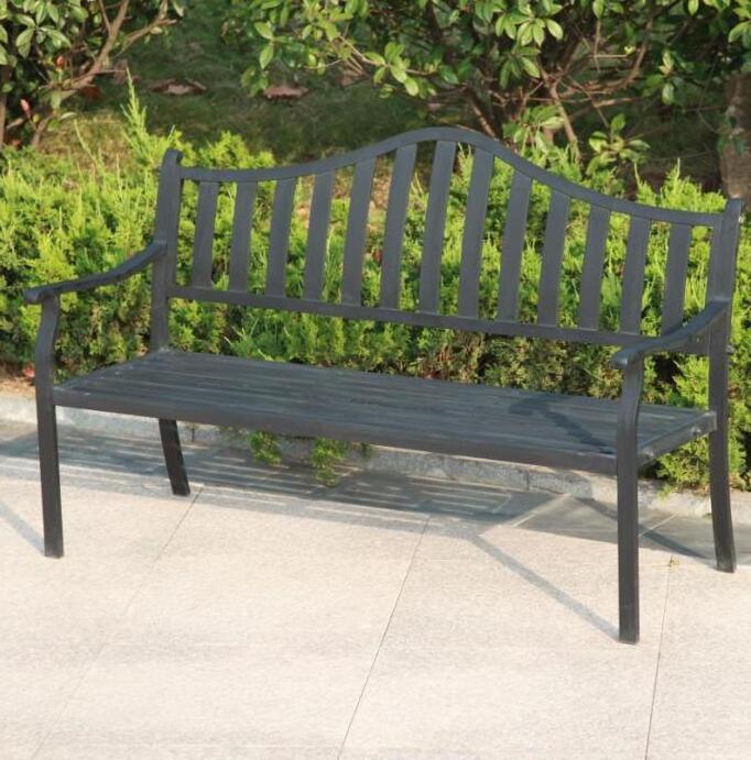 Aluminum outdoor garden set bench used in garden and park