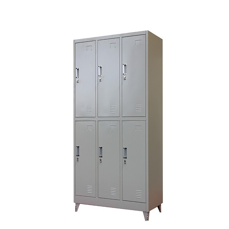 6 door employee lockers for office staff clothes steel cabinet lockers metal steel shelves locker office price storage cabinets