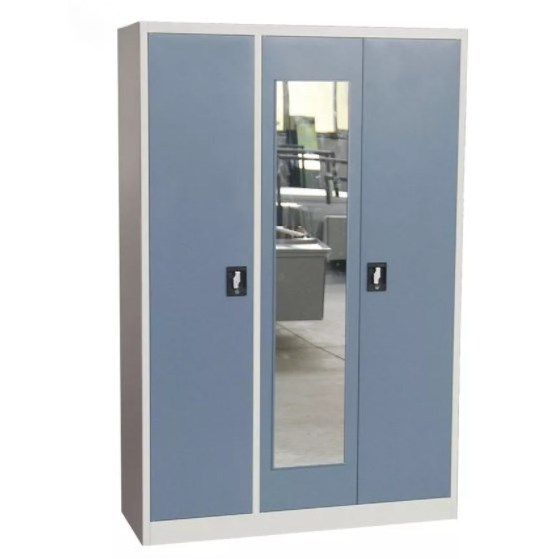 Iron almirah with mirror price armoire metal steel almirah wardrobe steel cupboard design