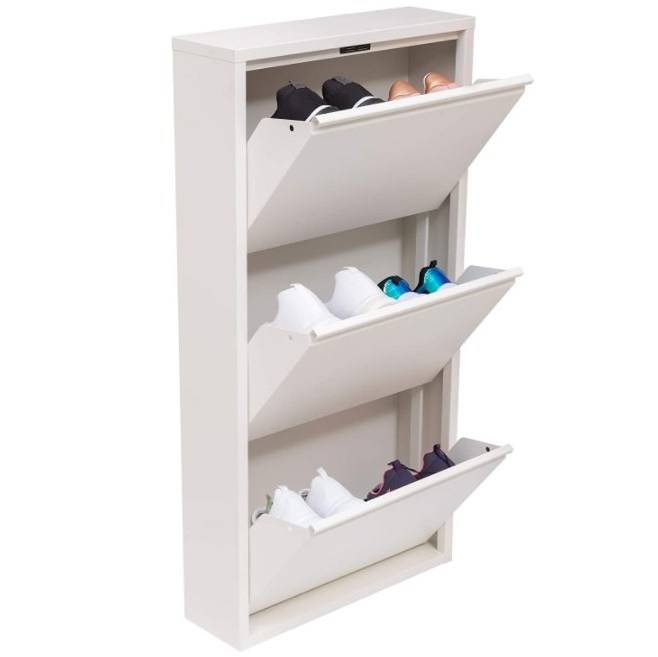 Shoe cabinet modern thin ultra thin storage shoe cabinet scarpiera