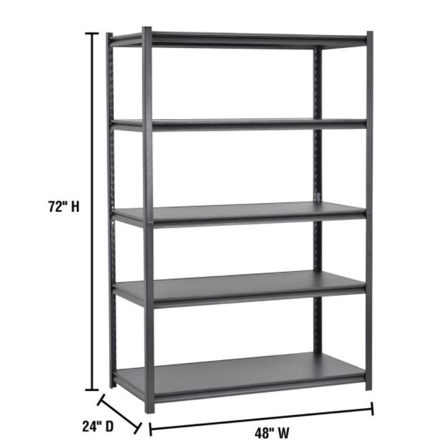 Boltless rack heavy duty all metal 200kg per layer boltless shelving garage warehouse 200kg boltless garage storage racking