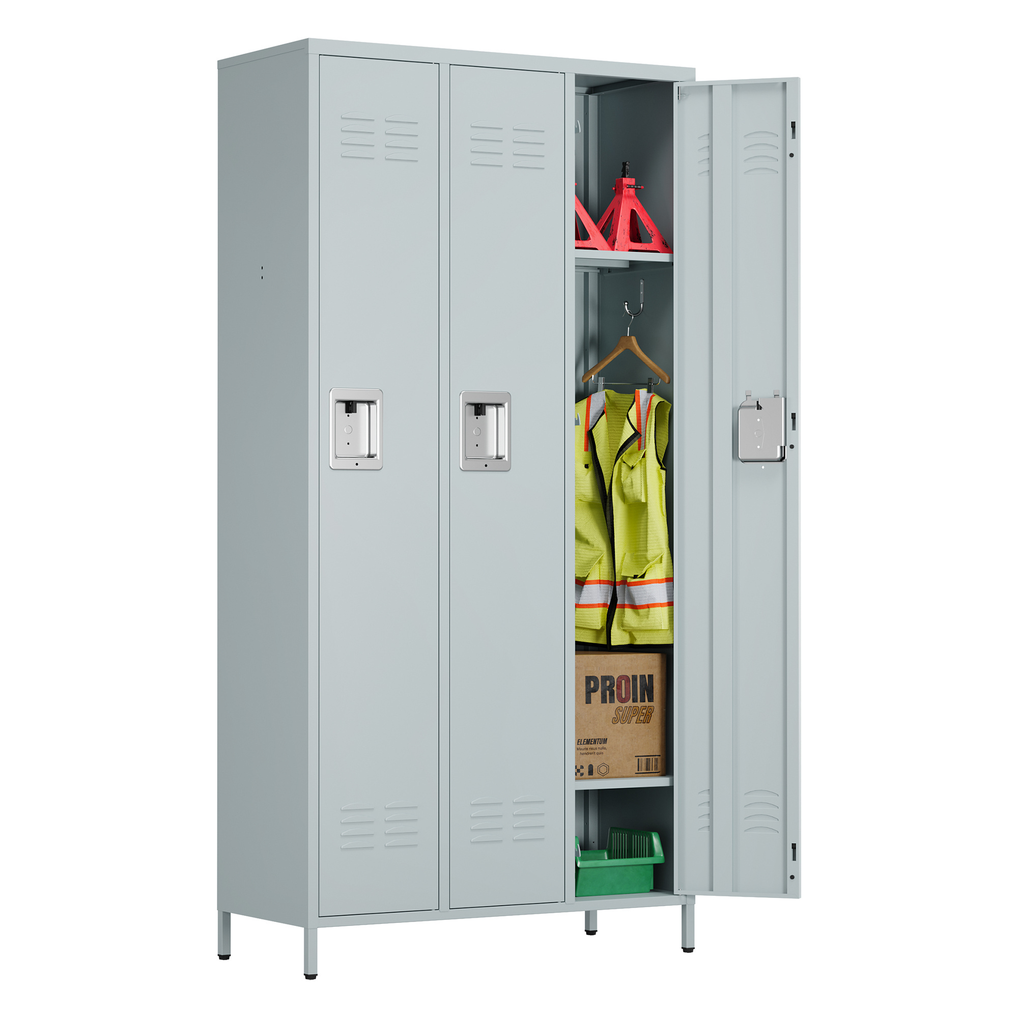 Metal furniture modern school locker metal cabinet locker storage unit locker per armadietto in acciaio