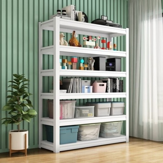 Boltless store rack 5 tiers boltless storage racking garage shelving industrial steel boltless storage rack