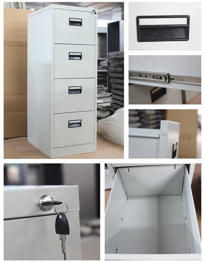 Drawer storage cabinet with drawers iron storage cabinet vertical filling metal drawer cabinet