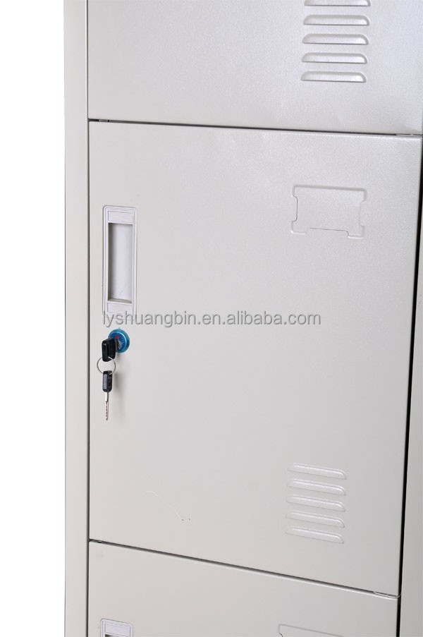 Knock down 4 compartment door locker/stainless steel cupboard for clothes locker