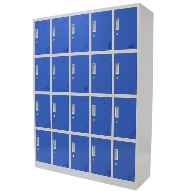 Customized locker 20 door multi storage lockers locker set for the scholl armadietto gym casier rangement enfant