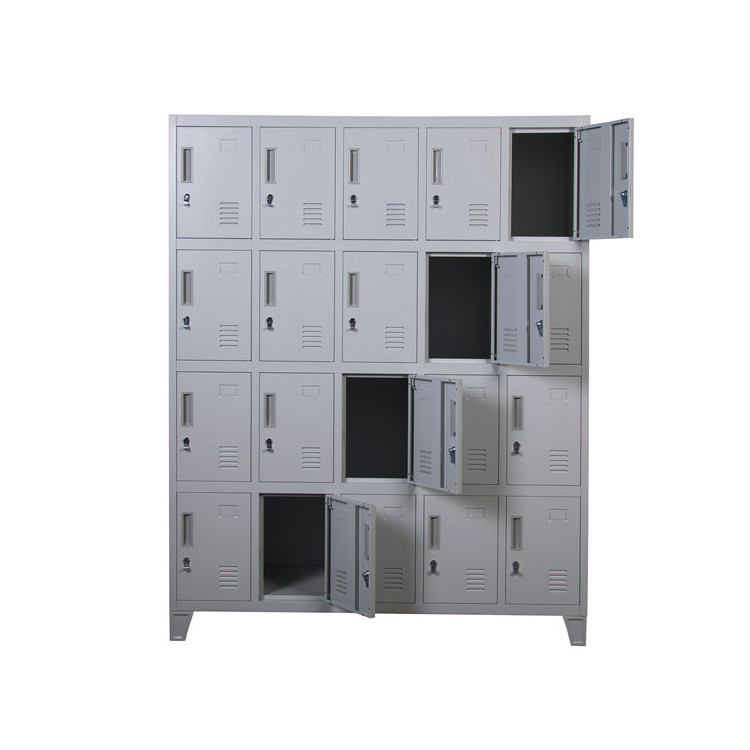 Customized locker 20 door multi storage lockers locker set for the scholl armadietto gym casier rangement enfant