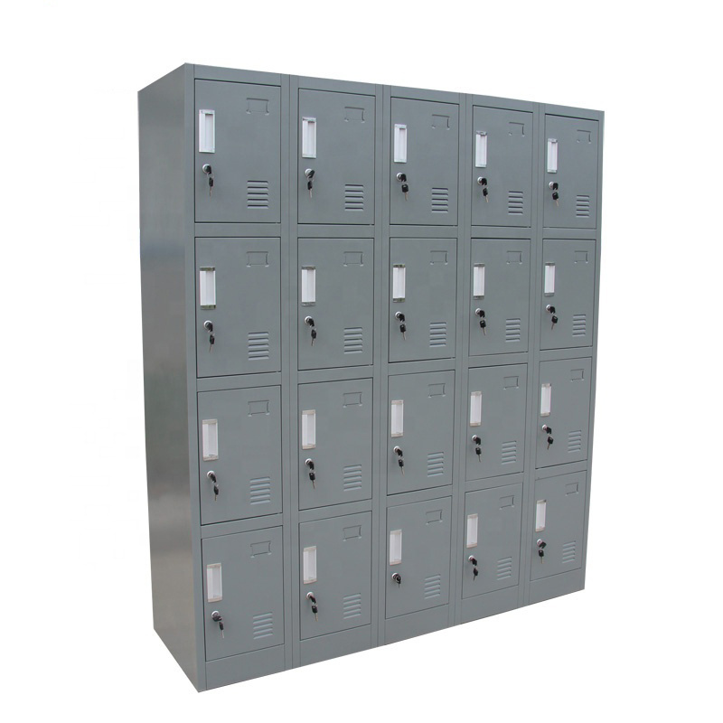 Customized locker 20 door multi storage lockers locker set for the scholl armadietto gym casier rangement enfant