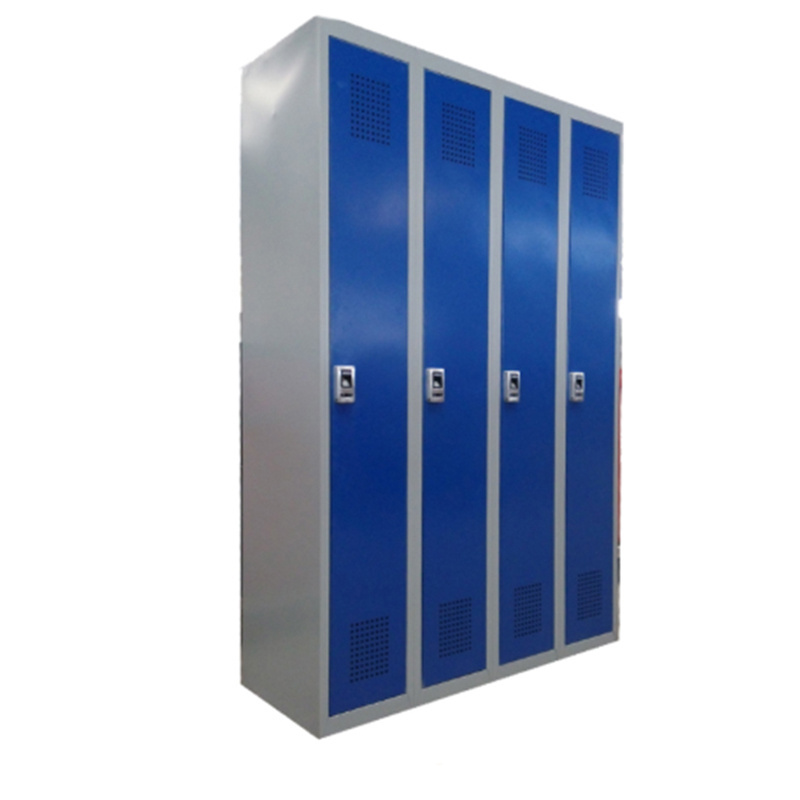 Clothes locker for staff steel 4 door locker clothes locker