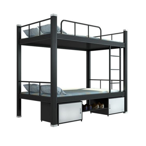 Double steel beds metallic bank bed iron and bunk suppliers double bed with storage letto a castello in metallic