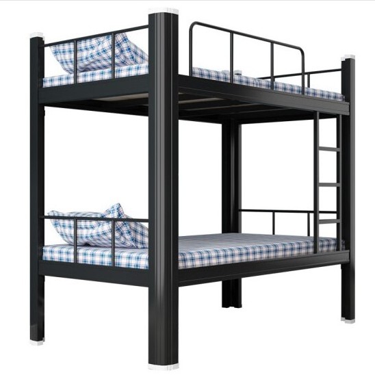 Double steel beds metallic bank bed iron and bunk suppliers double bed with storage letto a castello in metallic