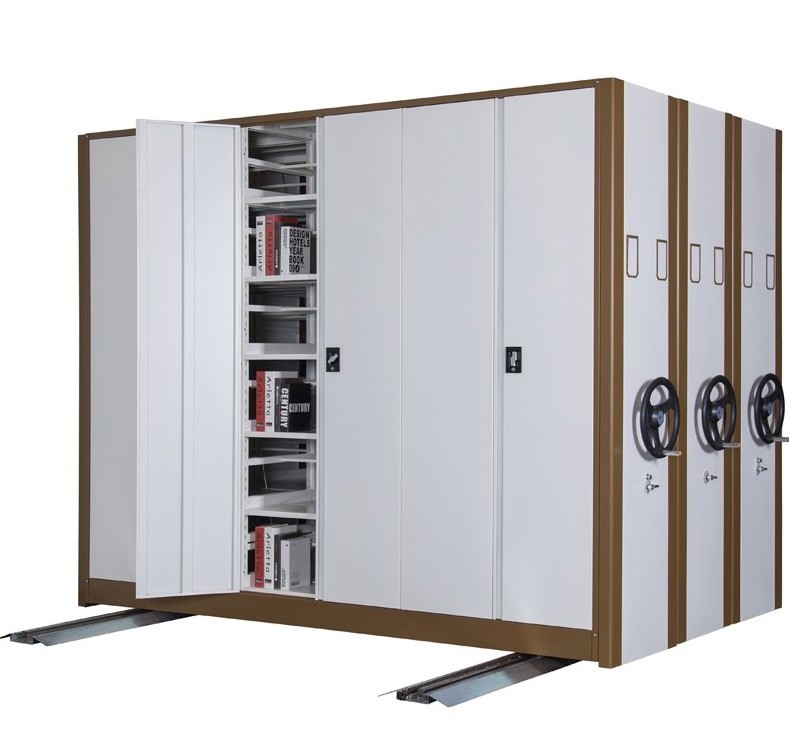 Steel library movable shelves painting mobile shelving for museum mobile steel library shelves dosya dolab szafka na akta