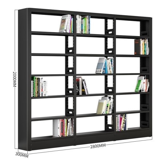 Bookshelf steel white bookshelf metal bookshelf for library used library bookcase for sale libreria per biblioteca